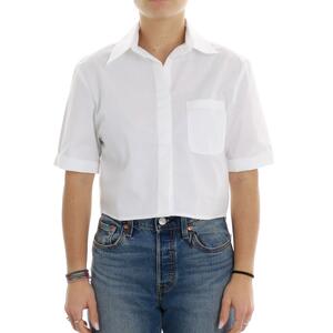 CAMICIA CROP BIANCO